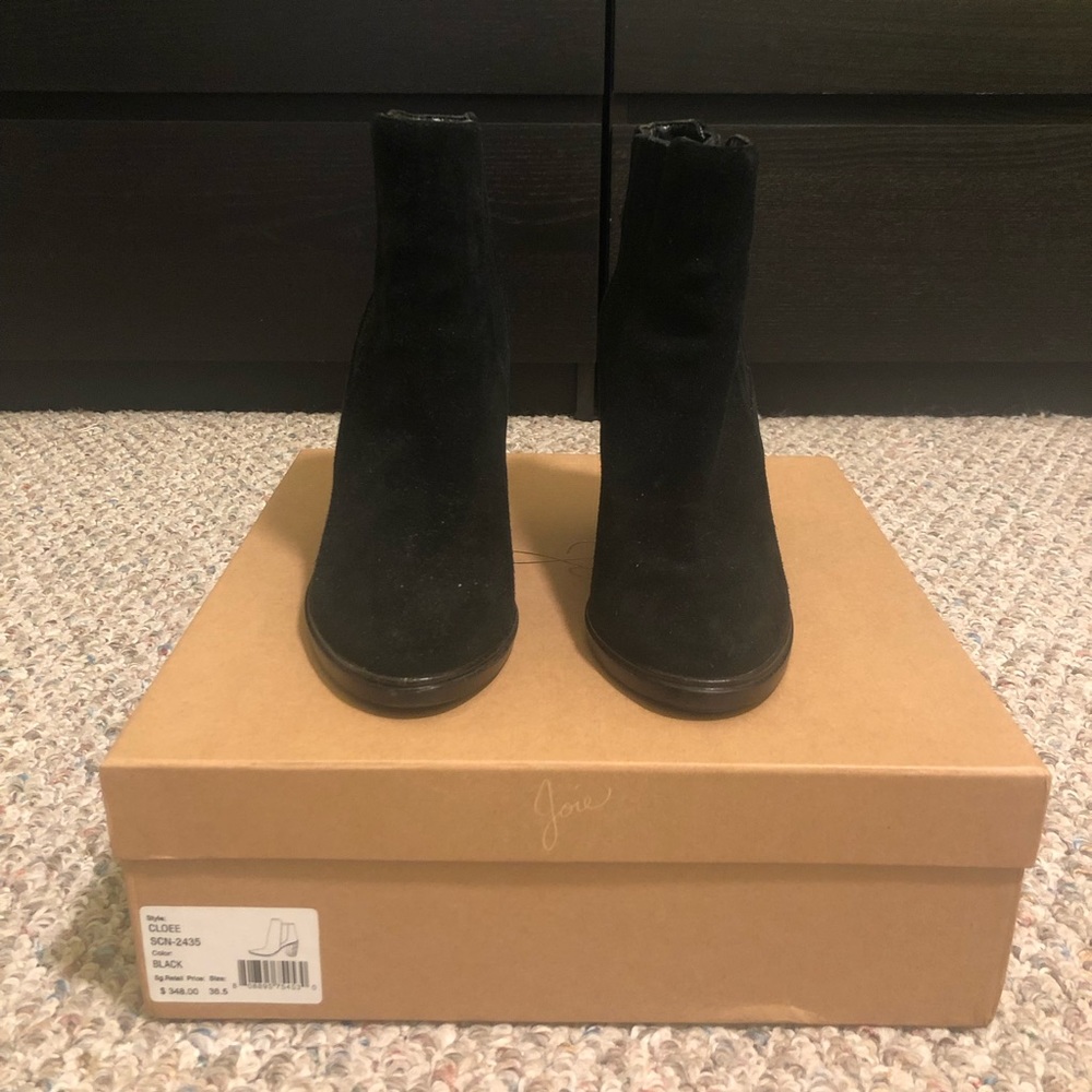 Joie - Cloee Black Suede Bootie
